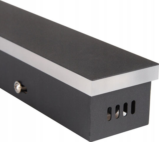 Lvt Wall-Mounted Linear LED Light IP65 30W with Natural White Light 5cm