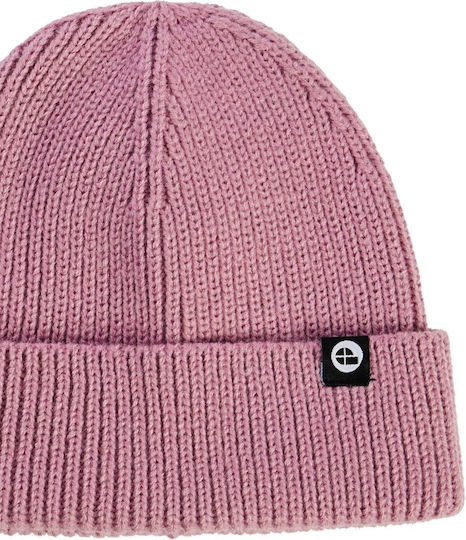 Beanie Unisex Strickmütze in Rosa Farbe
