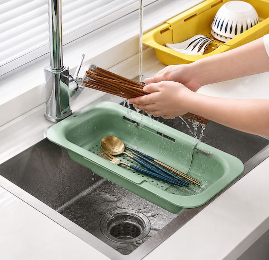 Fackelmann Scurgător Pentru Chiuveta De Bucătărie Din Plastic Extensibil 34-48cm