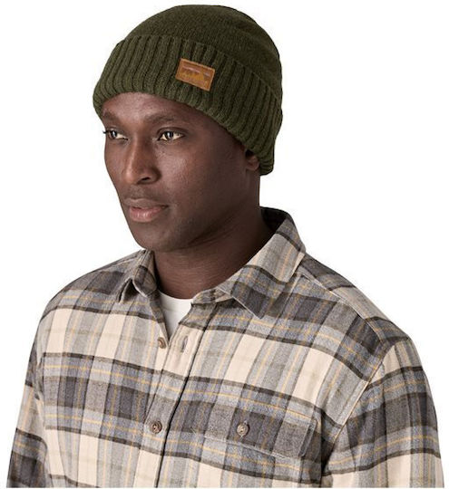Unisex Beanie Strickmütze in Grün Farbe