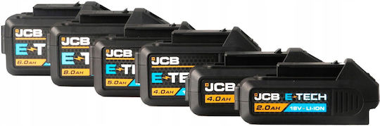 JCB JCB Lithium Werkzeugbatterie 18V mit Batteriekapazität 2Ah