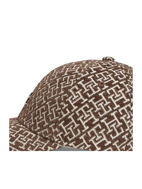 Tommy Hilfiger Monogram Kappen Frauen Tommy Hilfiger Beige Braun Aw0aw19095-gsz