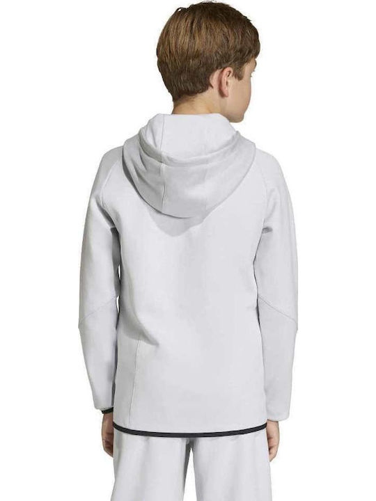 adidas Детски Суичър с Качулка Сив Tiro