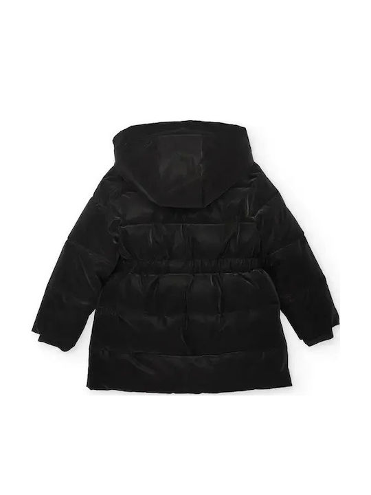 Kids Casual Short Black Jacket