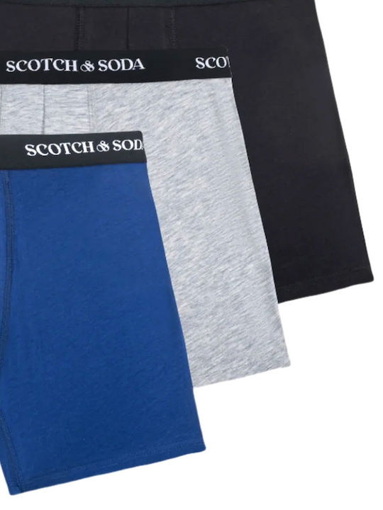 Ανδρικά Μποξεράκια Grey/navy 3Pack