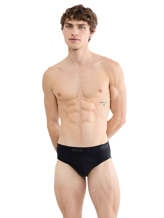 Men's Black Slip 2Pack