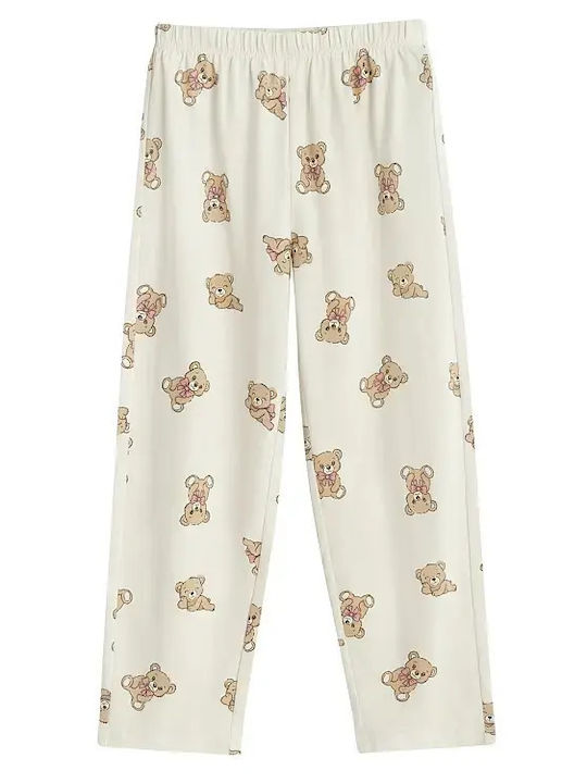 Cool Club Pijama din Bumbac pentru Copii, Bej