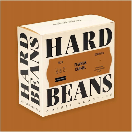 Cafea cu filtru Arabica Hard Caramel în boabe 250gr