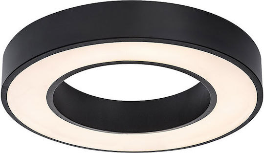 Rabalux Smart Deckenleuchte Schwarz mit Integrierter LED und Fernbedienung Rabalux Smart Deckenleuchte Schwarz mit Integrierter LED und Fernbedienung
