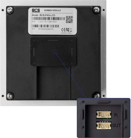 Bcs Bcs-pan-lcd Lcd Display Modular Video Intercom System