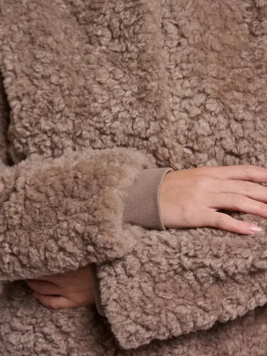 Women's Coat Mocha Latte