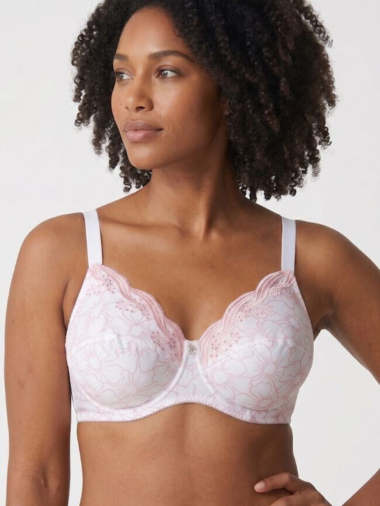 White Minimizer Bra without Padding & without Underwire