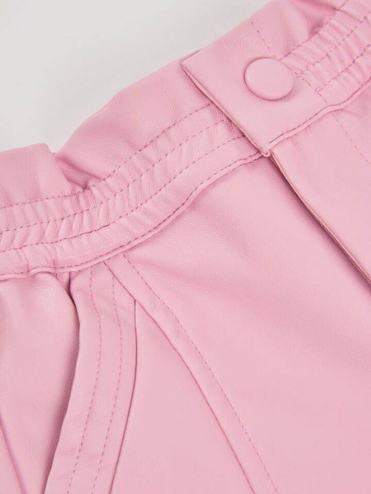 Kids Fabric Shorts/Bermuda Pink