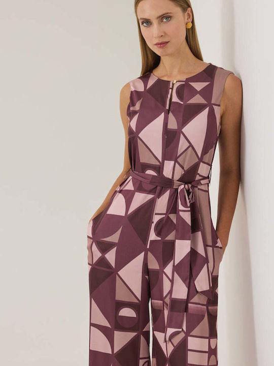Women's One-piece Jumpsuit Purple