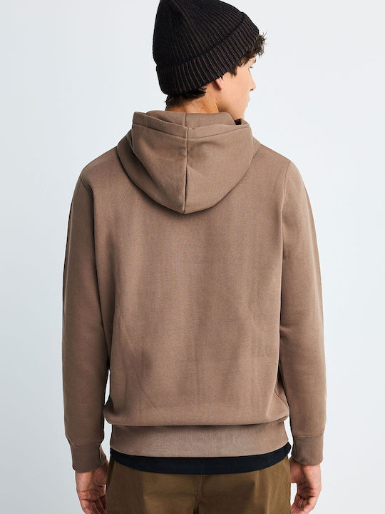Hooded Sweatshirt Brown