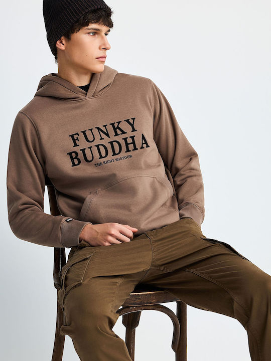 Hooded Sweatshirt Brown
