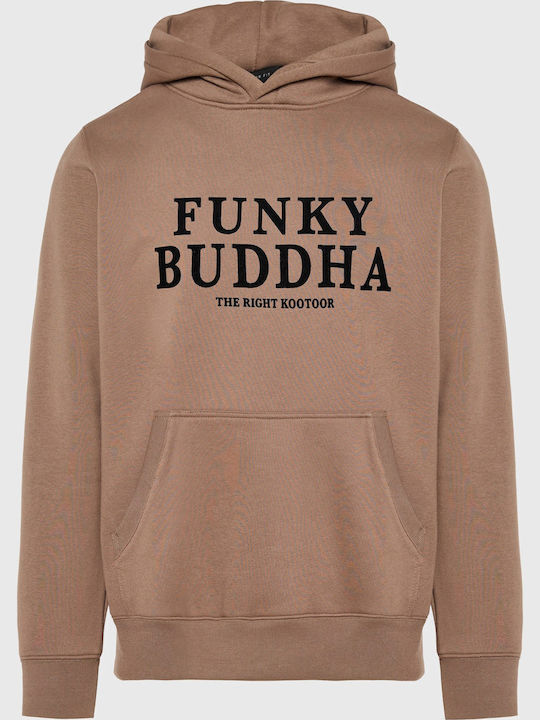 Hooded Sweatshirt Brown