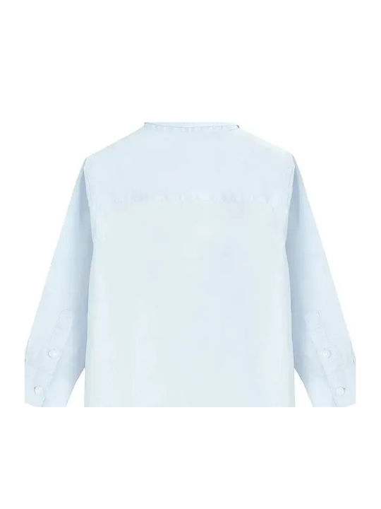 Kids Long-Sleeved Shirt Blue
