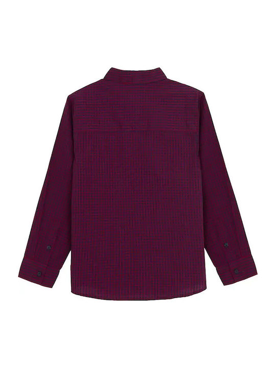 Kids Long-Sleeved Red Shirt