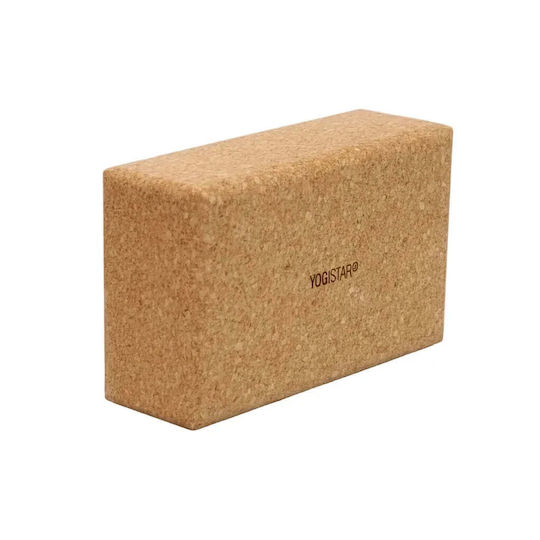 Yogistar Yoga Props Block Pro Cork Dimensions 22.5 × 13.7 × 7.4 Cm Weight 665 Gr