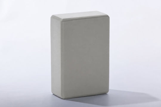 Yoga Block EVA Niyamas Grey 23x15x8cm