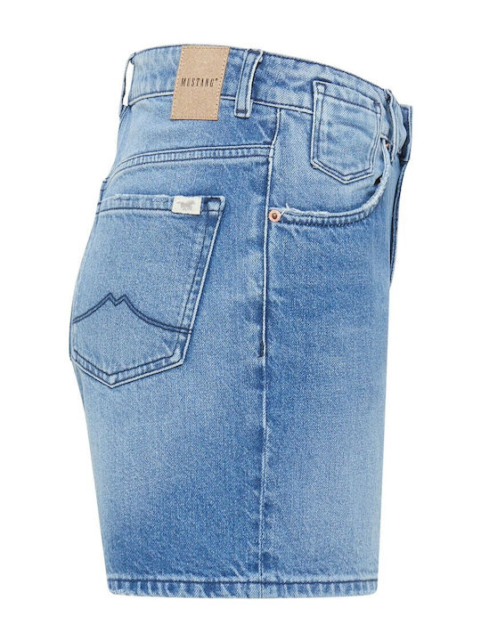 Damen Bermudas Jean Blau Jean