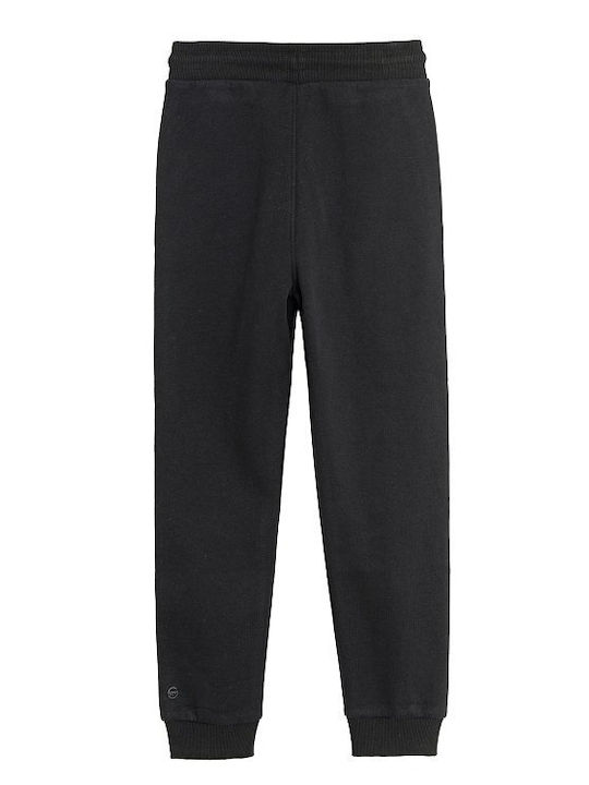 Kids Tracksuit Pants With Top Black