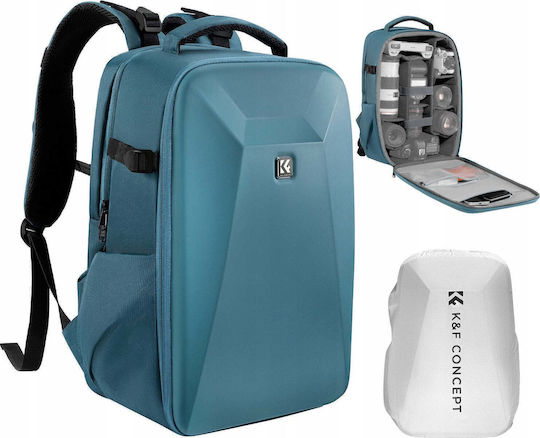 Fotografen Kamera Rucksack Blau