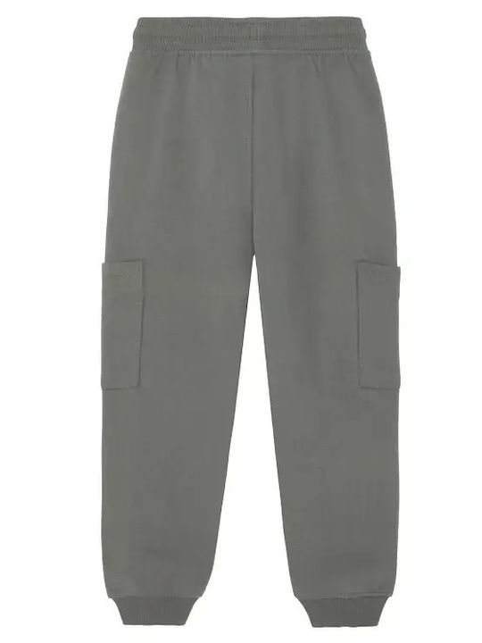 Kids Tracksuit Pants With Top Grey