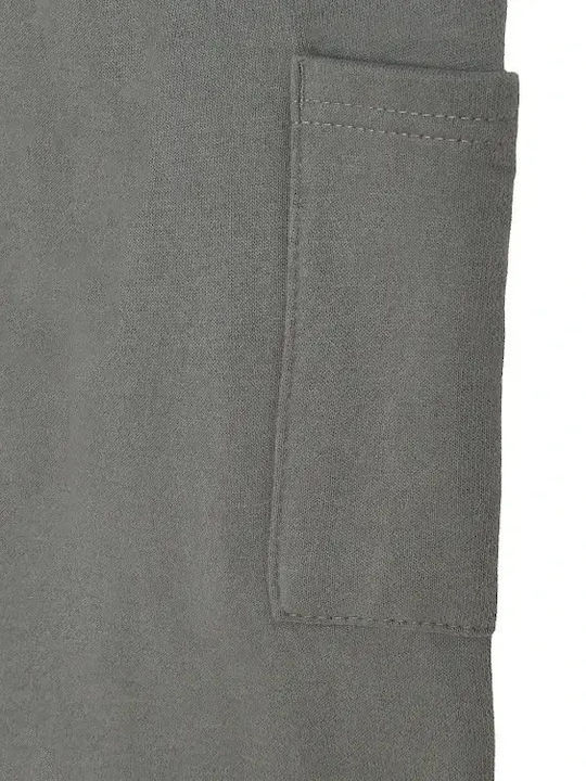 Kids Tracksuit Pants With Top Grey