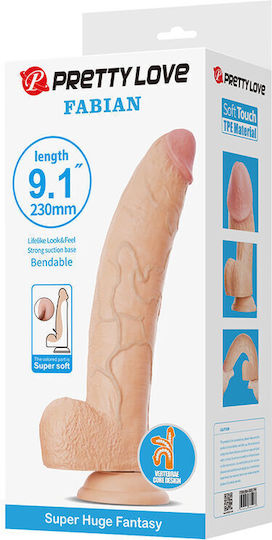 Pretty Love Realistisches Dildo mit Saugnapf Flesh