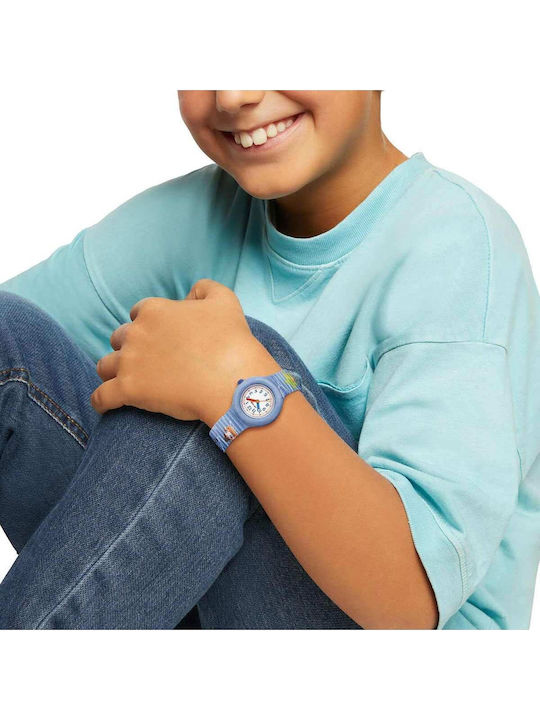 HipHop Analoge Kinderuhr Mehrfarbig mit Gummiarmband HipHop Analoge Kinderuhr Mehrfarbig mit Gummiarmband