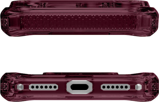 Case Itskins Hybrid Clear Magsafe Plum Iphone 18 Pro Max/17 Pro Max