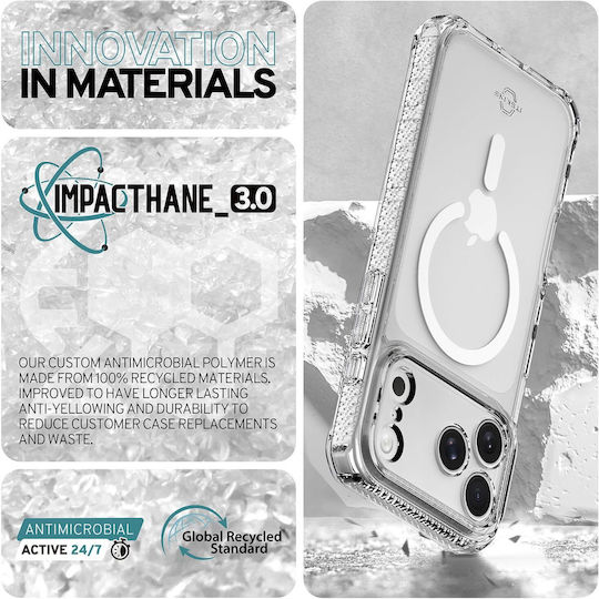 Case Itskins Hybrid Clear Magsafe Clear iPhone 18 Pro Max/17 Pro Max