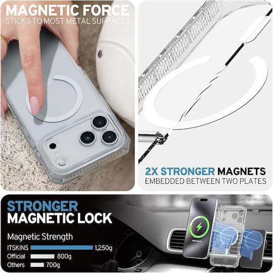 Case Itskins Hybrid Clear Magsafe Clear iPhone 18 Pro Max/17 Pro Max