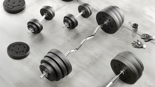 Rebel Active ​Στραβόμπαρα Φ30mm 8.5kg Μήκους 150cm χωρίς Κολάρα