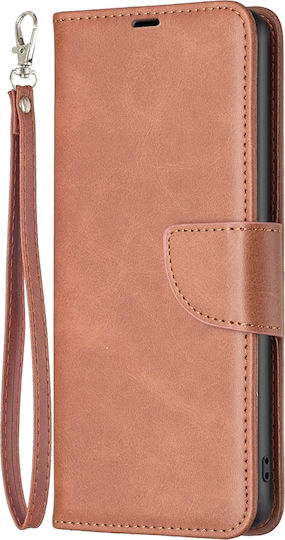 Binfen Color Xiaomi Redmi Note 12 4G Leather Wallet Brown Mobile Phone Case