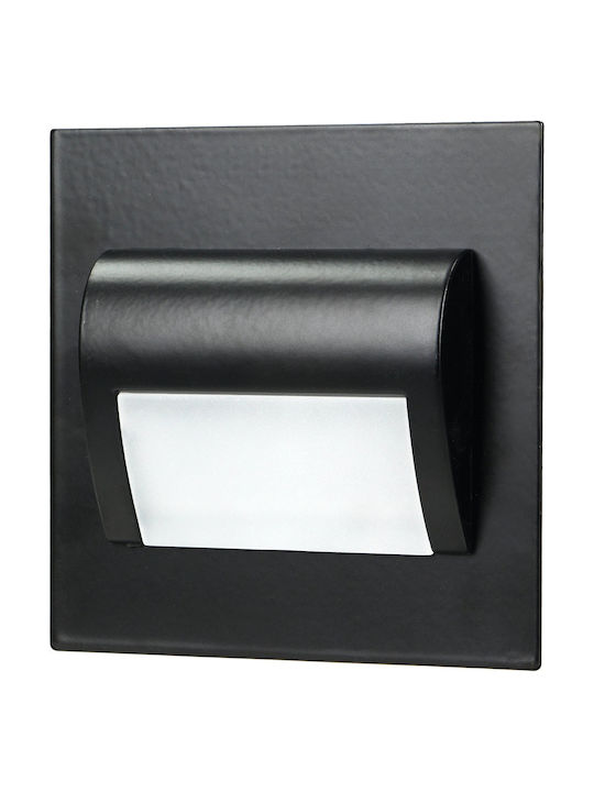 Orno LED стенна лампа Черна 7.5см Orno LED стенна лампа Черна 7.5см