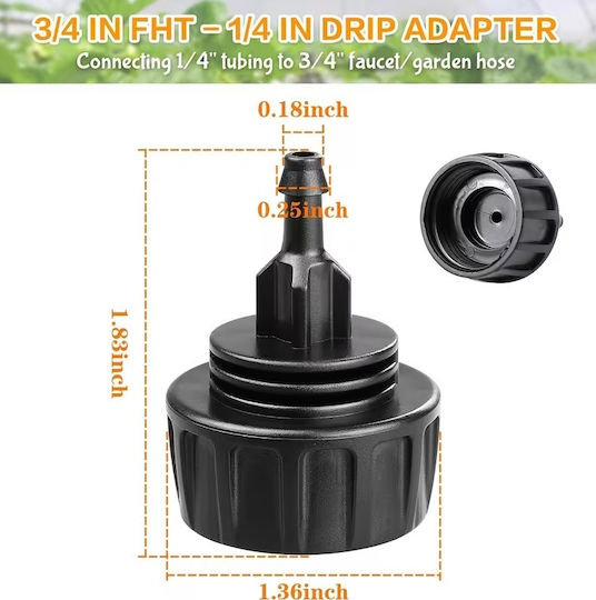 Adaptor Robinet 3/4″ Φ6