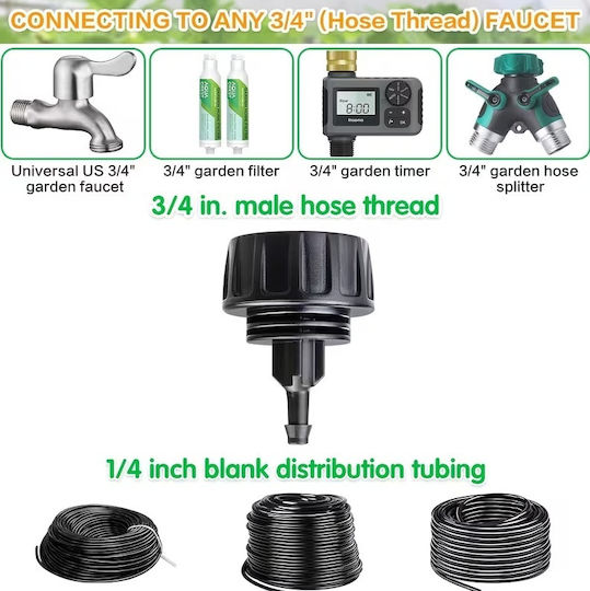 Adaptor Robinet 3/4″ Φ6