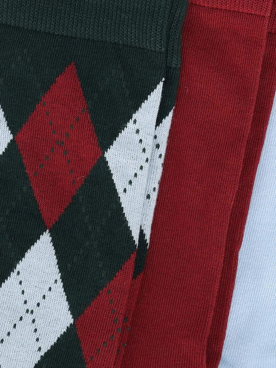 Gant Мъжки едноцветни чорапи Darkgreen 3Pack