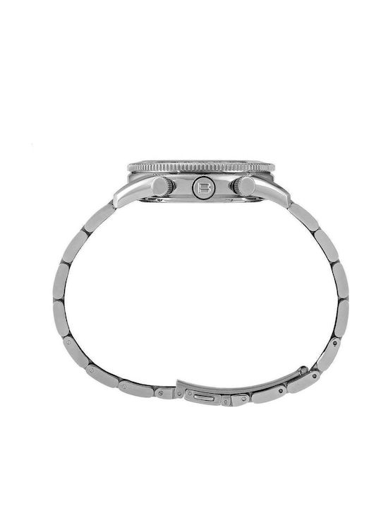 Breil Men's Battery Chronograph Watch With Silver Stainless Steel Bracelet