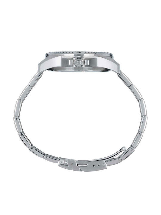 Breil Men's Battery Chronograph Watch With Silver Steel Bracelet