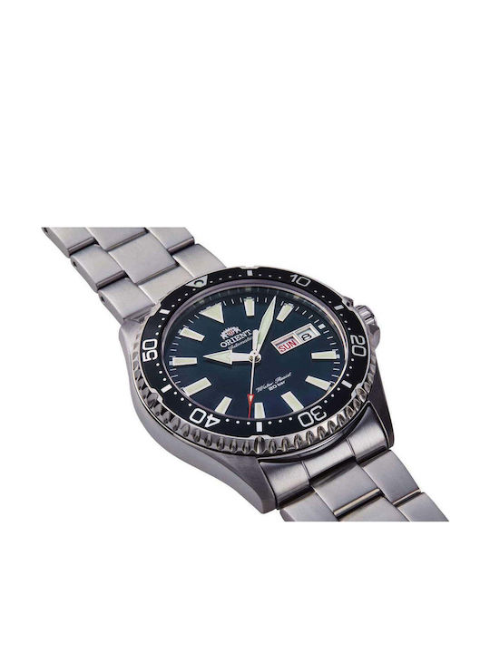 Orient Mako Men's Automatic Watch with Silver Stainless Steel Bracelet Orient Mako Men's Automatic Watch with Silver Stainless Steel Bracelet