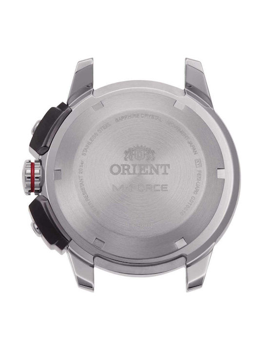 Orient M-force Мъжки Часовник Автоматичен с Зелен Текстилен Каишка