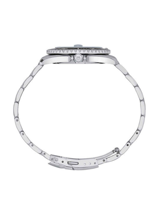 Breil Men's Battery Watch With Silver Stainless Steel Bracelet
