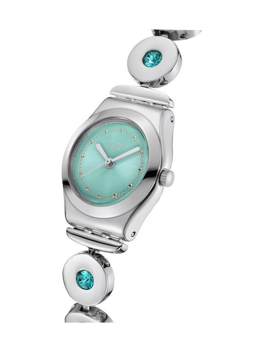 Inspirance Womens Watch Battery with Silver Steel Bracelet