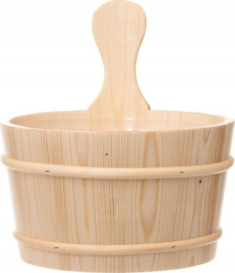 4living Wooden Sauna Barrel Plastic Lining 4lt