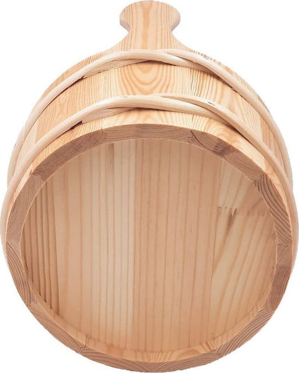 4living Wooden Sauna Barrel Plastic Lining 4lt
