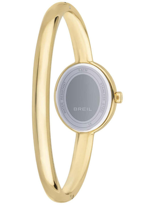 Breil Women's Watch Battery with Gold Stainless Steel Bracelet